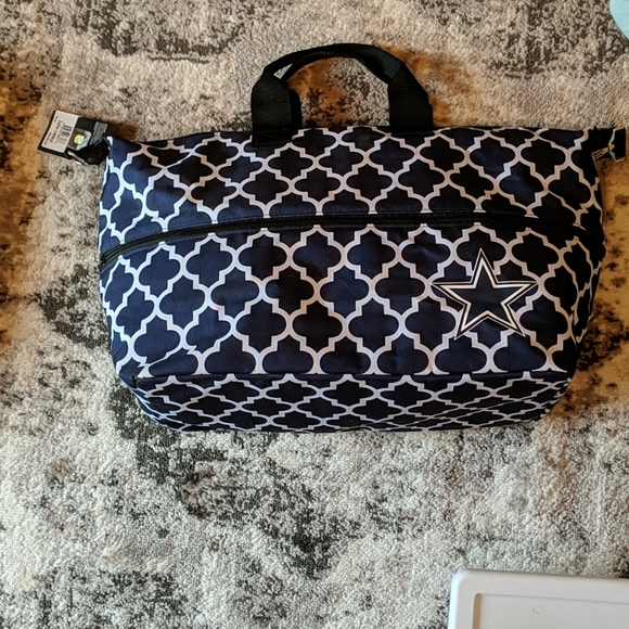 Logo Brands Handbags - Dallas Cowboys Expandable Tote
